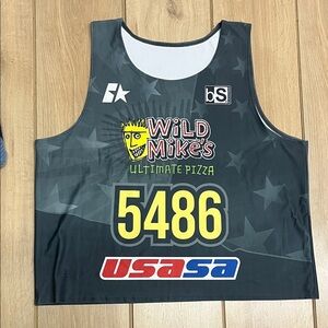 Graphic Tank Top - Black